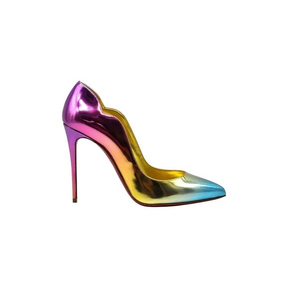 Christian Louboutin Hot Chick Metallic Leather Pumps EU 38.5 US 8.5 - NWB - Picture 3 of 10